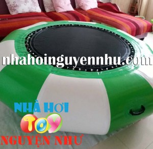 Đồ chơi bơm hơi - Sàn nhún bơm hơi dưới nước 001a